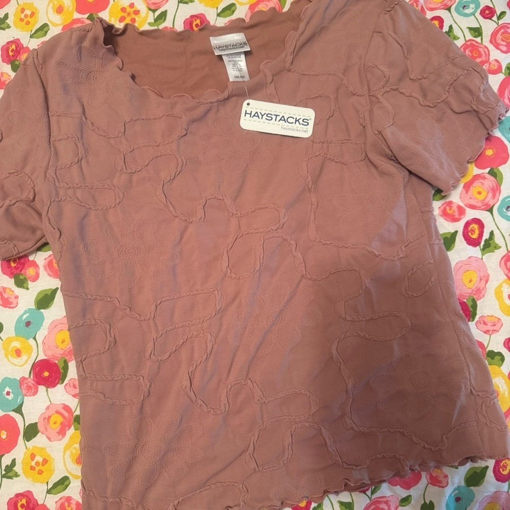 NWT haystacks women’s one size shirt - Picture 2 of 4